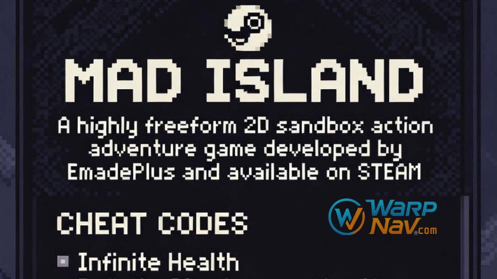 [游戏攻略]《疯狂岛》_Mad Island_作弊码+控制台命令+视频教程攻略