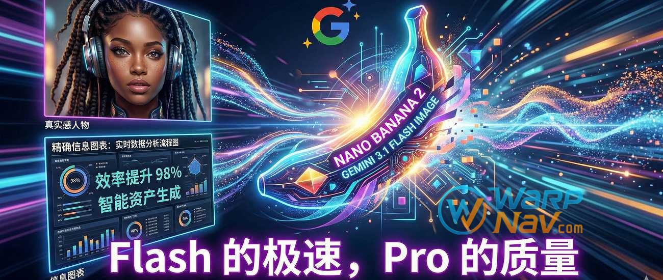  迈入「实时时代」：Google 正式发布 Nano Banana 2 图像生成模型