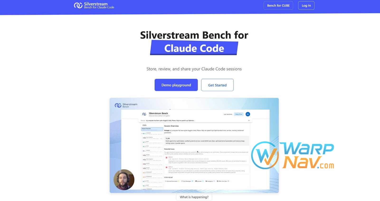 Bench for Claude Code 是一款用于存储、回顾和分享 Claude Code 会话的工具。