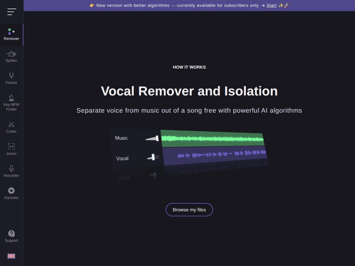 Vocal Remover
