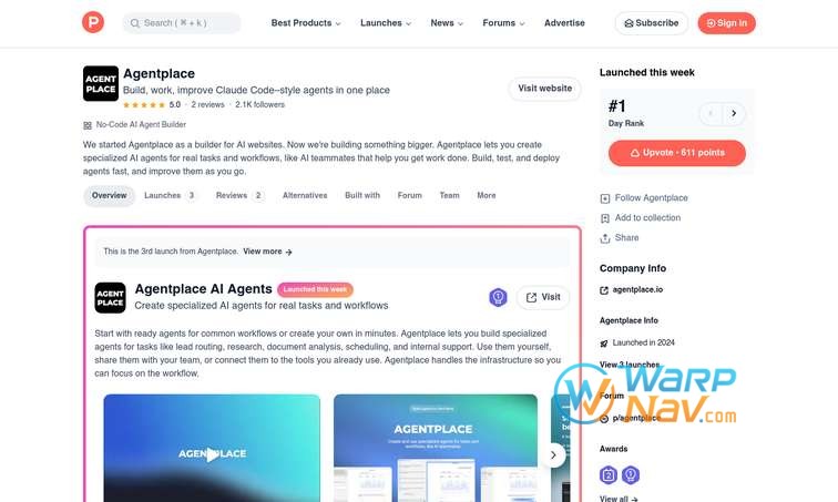 Agentplace AI Agents