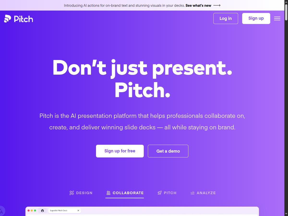 Pitch