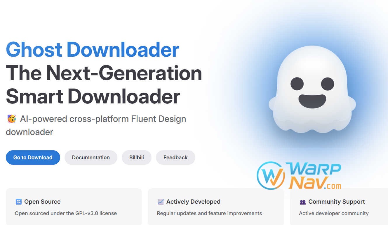 [Github发现] Ghost Downloader 3 – 鬼影下载器，AI驱动的跨平台多协议下载器