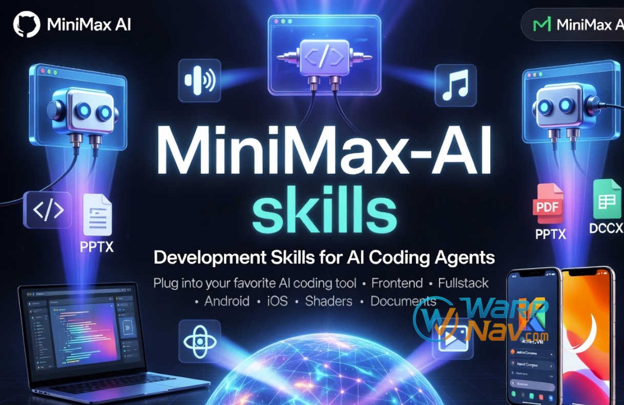 [Github发现] MiniMax Skills – 为 AI 编程工具打造的开发技能库