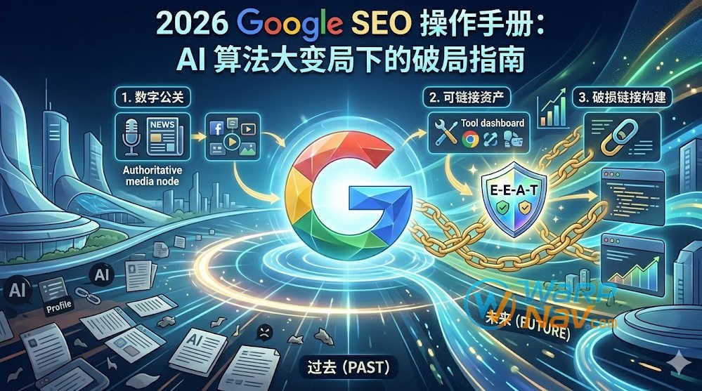 2026 Google SEO 操作手册：AI算法大变局下的破局策略指南