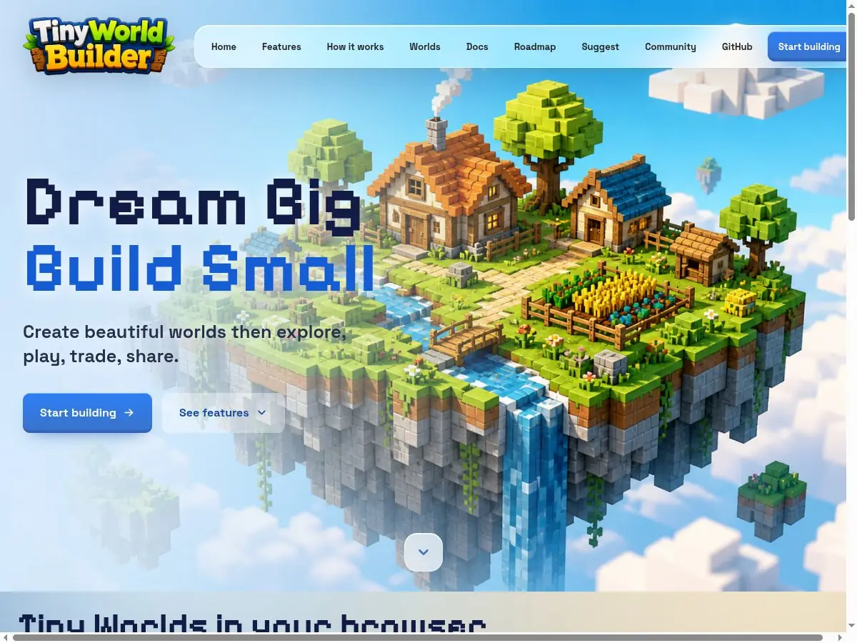 Tiny World Build