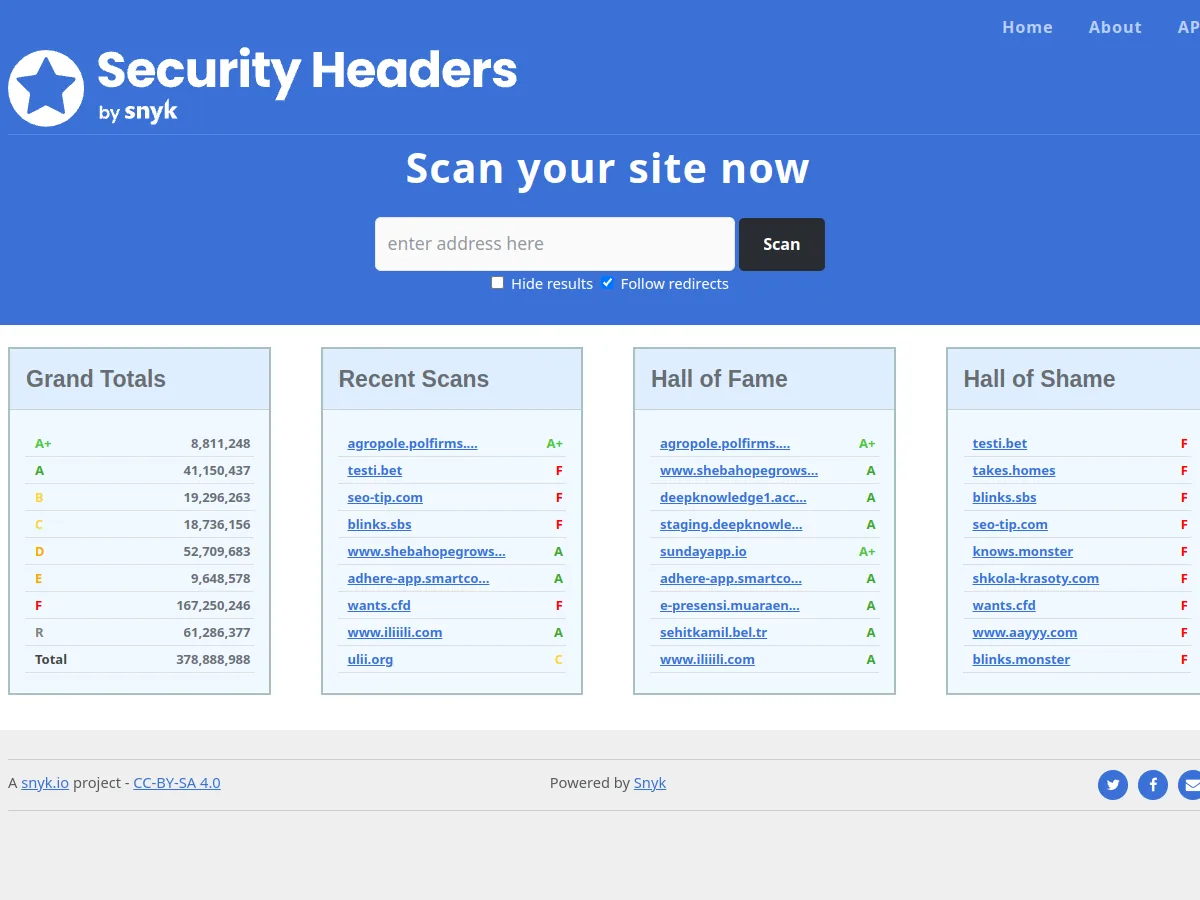 Security Headers