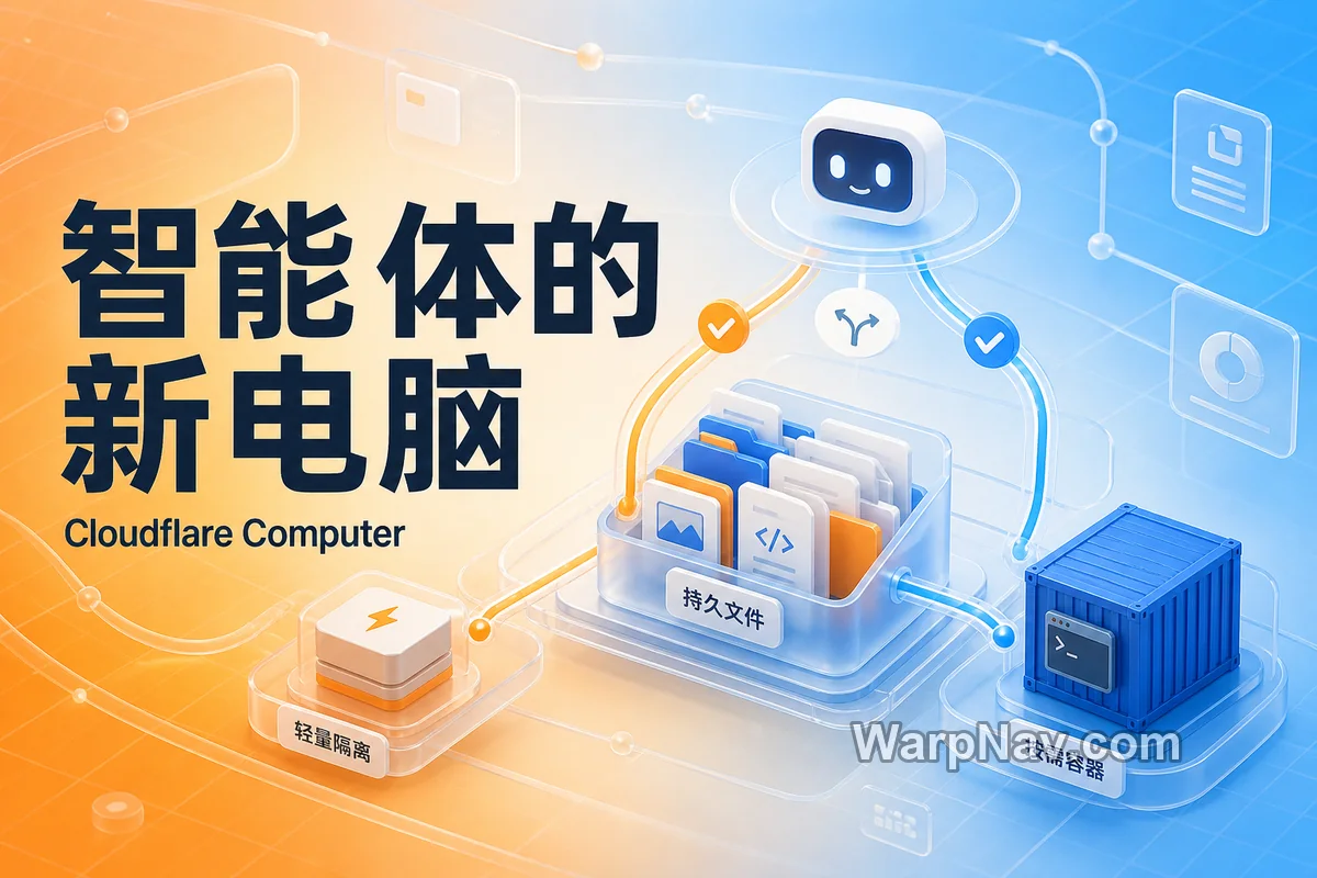 Cloudflare Computer 是什么：AI Agent 为什么不应只靠容器