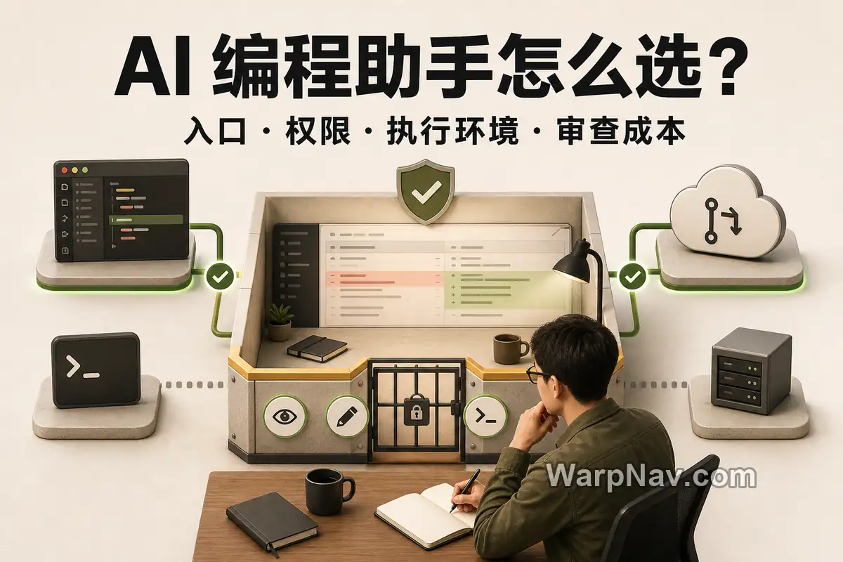AI 编程助手怎么选：从 IDE、终端 Agent 到 GitHub 与自托管