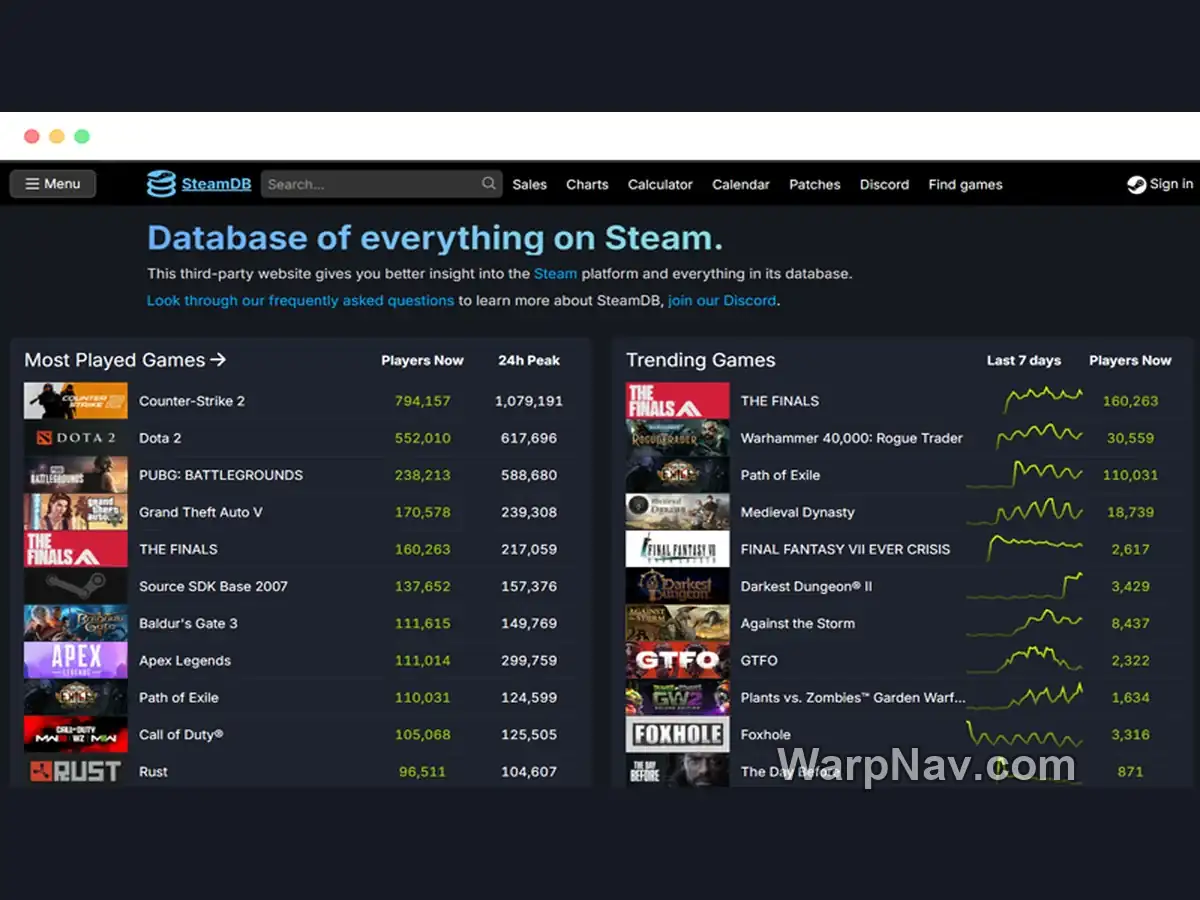 SteamDB