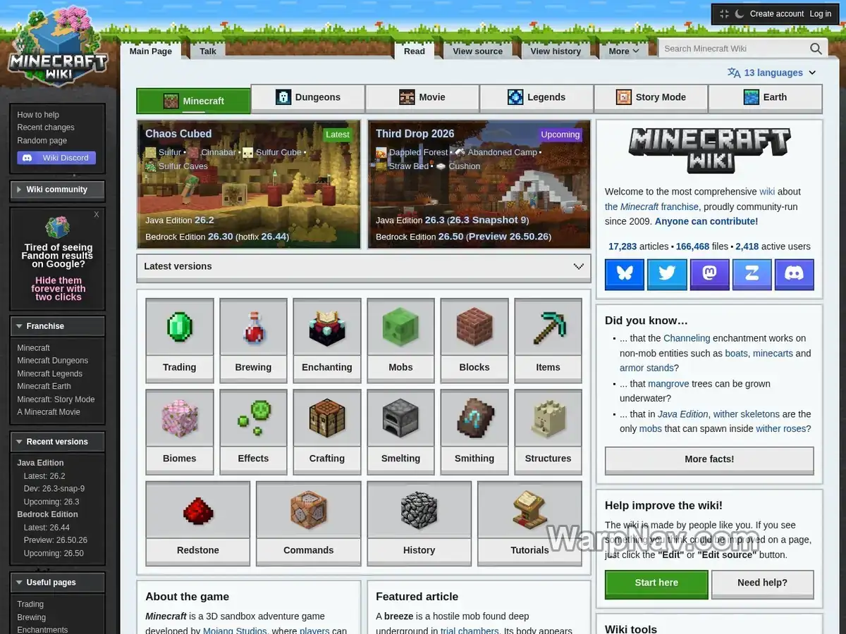 Minecraft Wiki