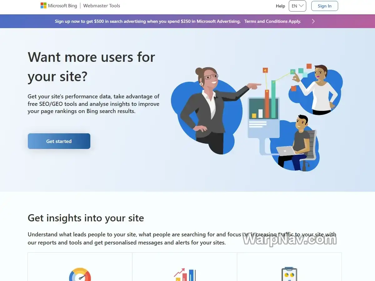 Bing Webmaster Tools