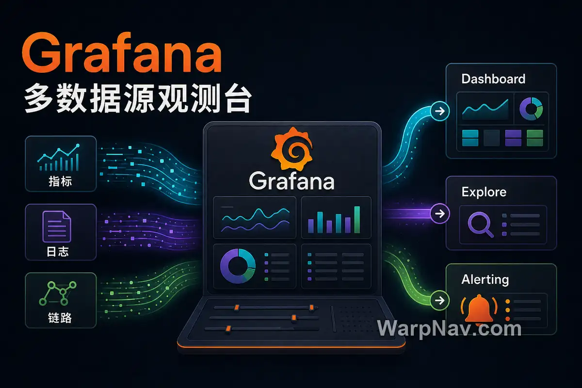 [Github] Grafana – 把多种数据源接成可视化观测台