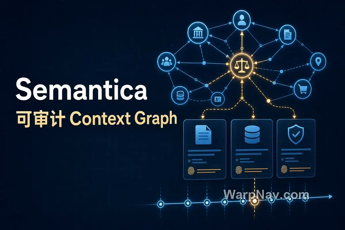 [Github] Semantica：面向 AI 决策的可审计 Context Graph 基础设施