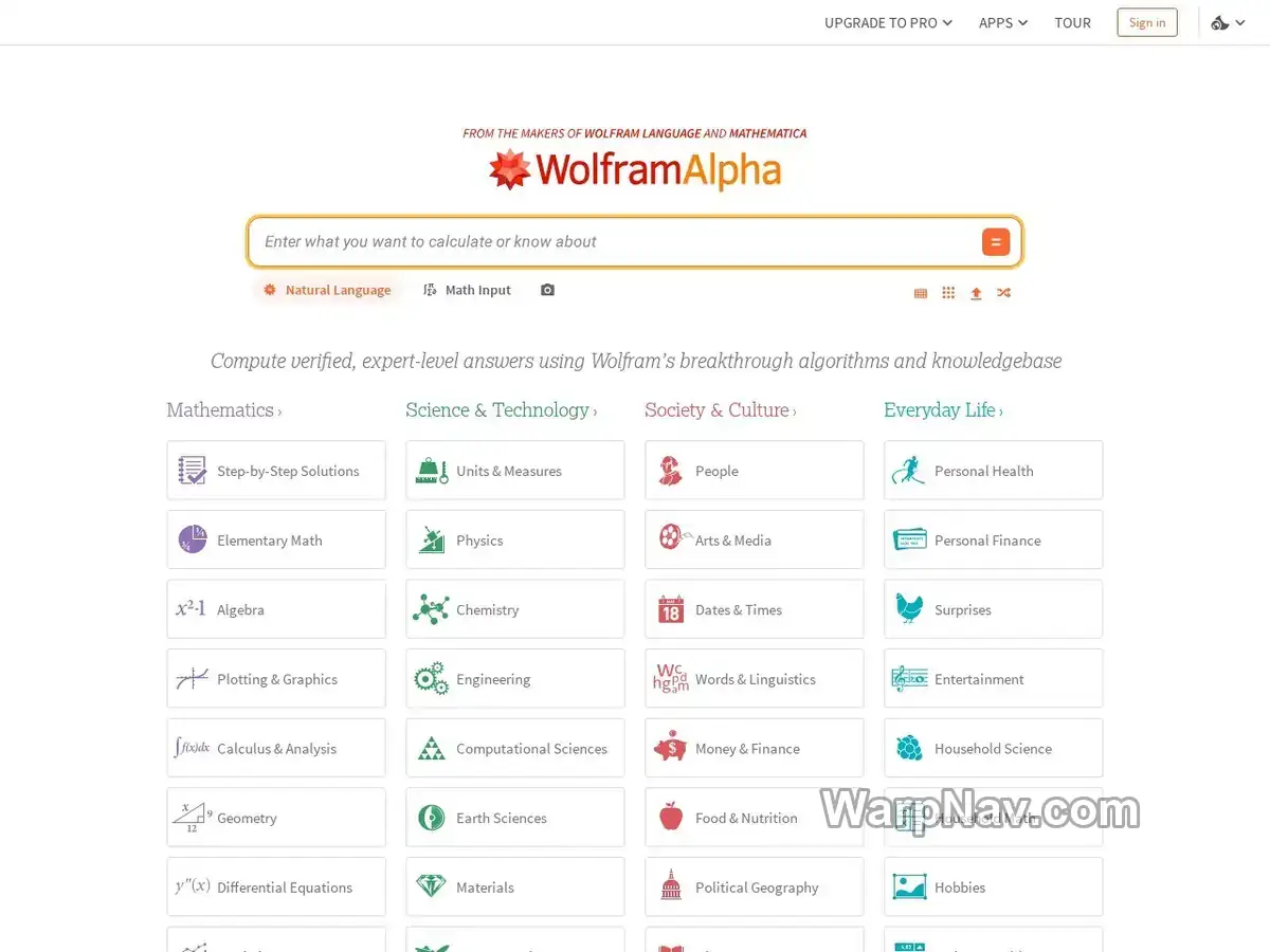 WolframAlpha