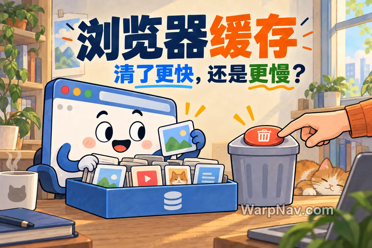 浏览器缓存是什么？清了会更快，还是更慢？
