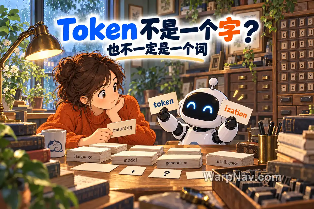 AI 说的 Token 是什么？为什么它不等于一个字或一个词？