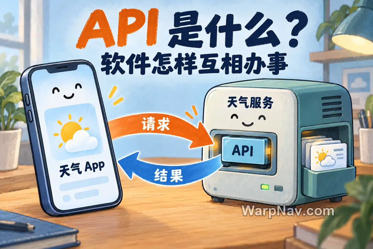 API 是什么？软件之间是怎么“互相办事”的？