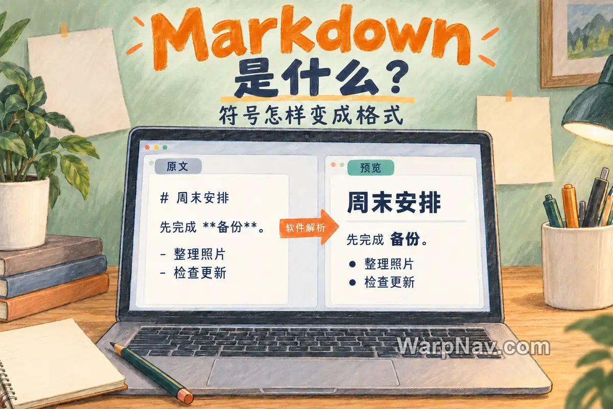 Markdown 是什么？为什么几个符号就能写出有格式的文章？