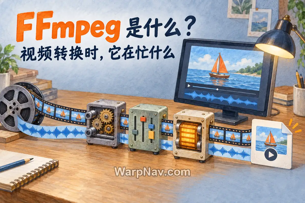 FFmpeg 是什么？它在视频转换时做了哪些事？