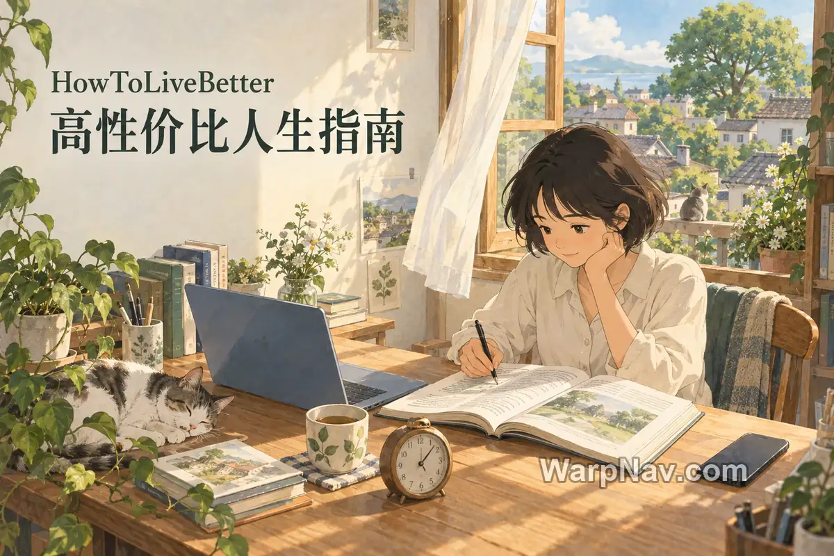 [Github] HowToLiveBetter – 可检索的高性价比人生指南