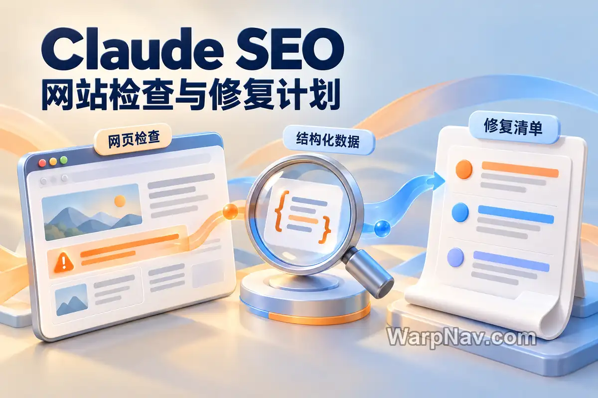 [Github] Claude SEO – 在 Claude Code 中完成 SEO 与 AI 搜索审计